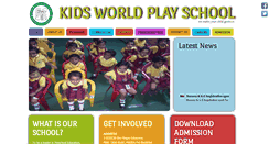 Desktop Screenshot of kidsworldplayschool.com